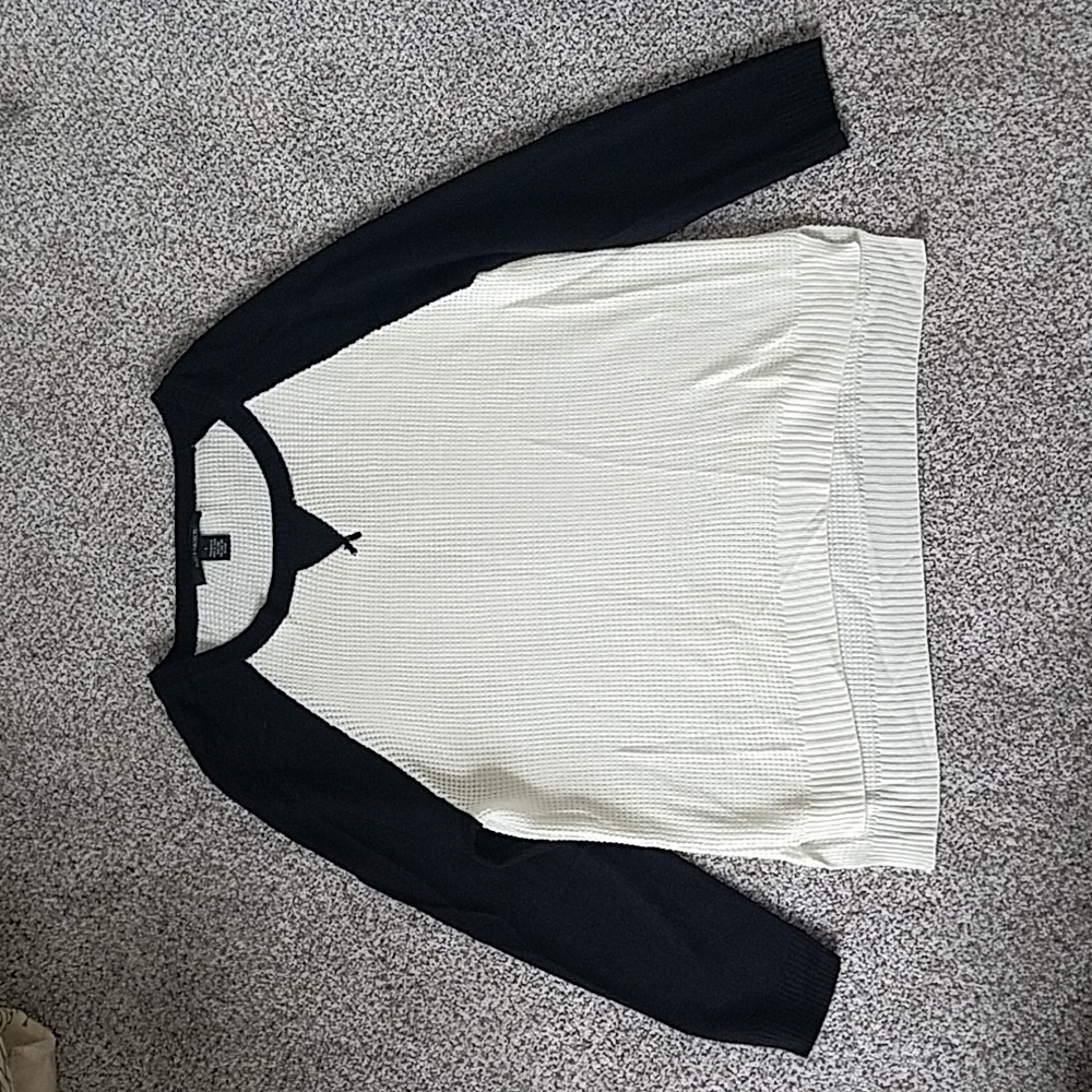 89th and Madison white sweater